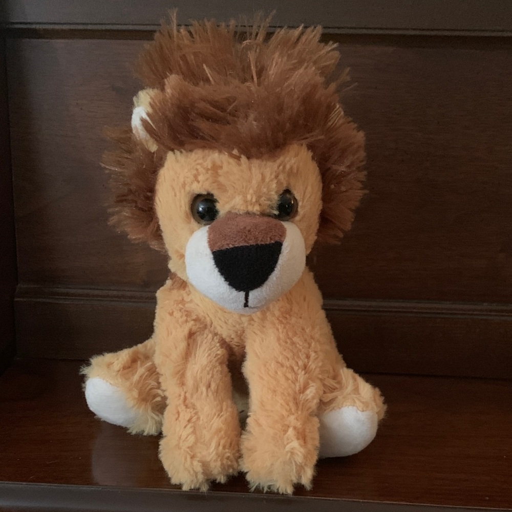 Vintage Goffa Lion Plush Toy 7”